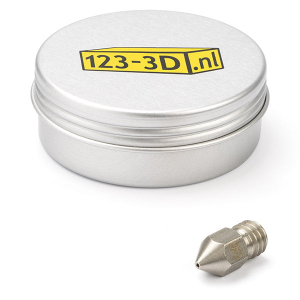 123-3D Hardened steel MK8 nozzle 1.75