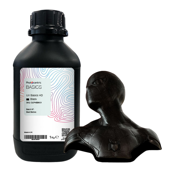 Photocentric UV resin HD black 1 kg