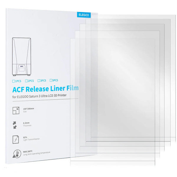 Elegoo Saturn 3 Ultra ACF Film (5 pcs)