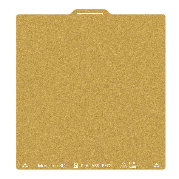 Modefine 3D High temp gold PEI build plate for X1, P1, A1 series