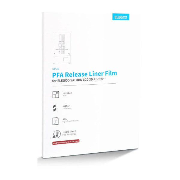 Elegoo Saturn PFA Films (5 pieces)