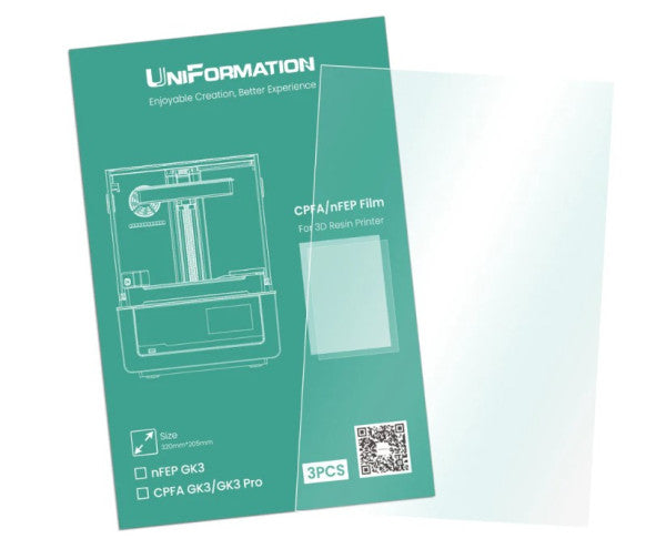 UniFormation GK3 nFEP Release Film (3Pcs/Set)