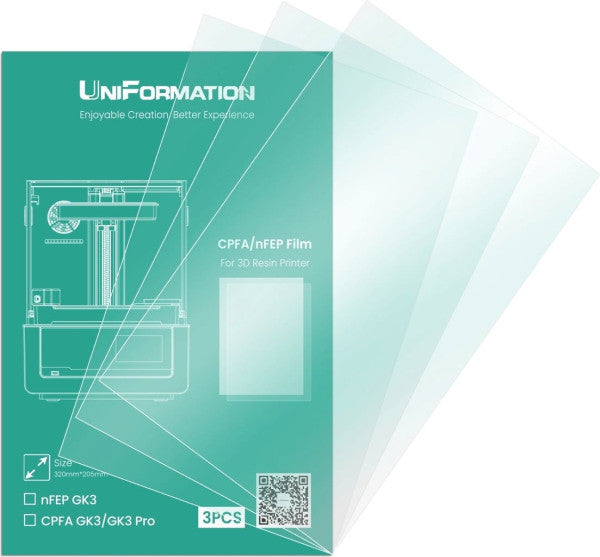UniFormation GK3 Pro CPFA Release Film (3Pcs/Set)