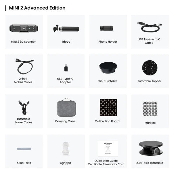 Revopoint MINI 2 Advanced Edition 3D scanner