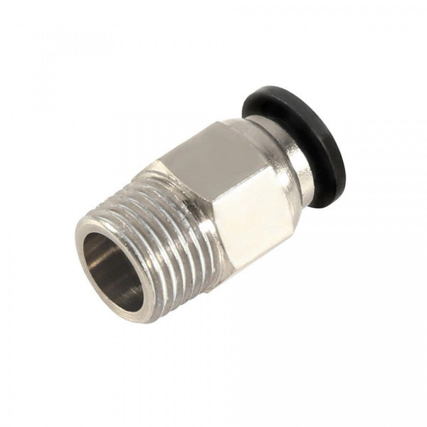 Pneufit straight coupling with transit, 1/8inch x 4mm