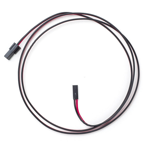 2-wire cable red / black with dupont connector, 1m