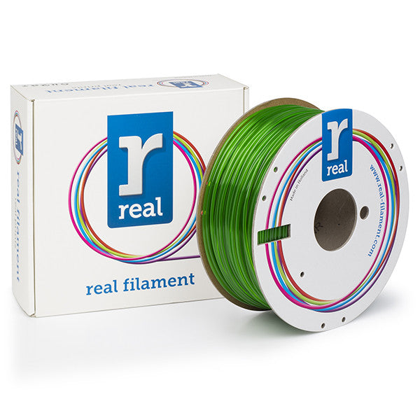 REAL PETG Filament Transparent Green 2.85mm 1kg