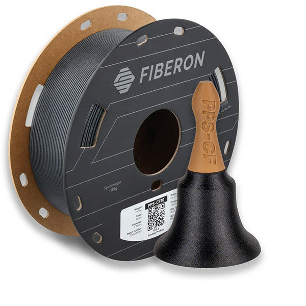 Polymaker Fiberon PPS-CF10 Filament Black 1.75mm 0.5kg