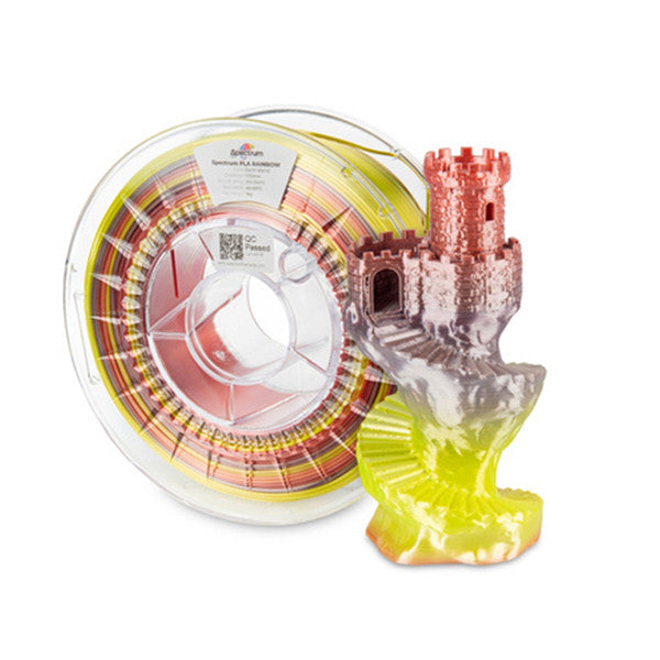 Spectrum PLA SILK Rainbow Filament 1.75mm 1kg