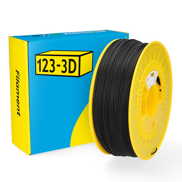 123-3D PA12 CF15 Filament Black 1.75mm 1kg