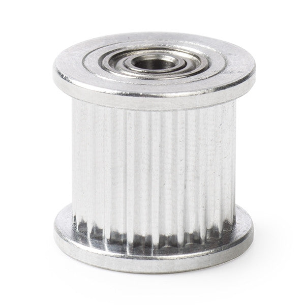 GT2 timing belt pulley with bearing, 20 teeth, 9mm belt, 3mm bore GT2 20T W9 B3