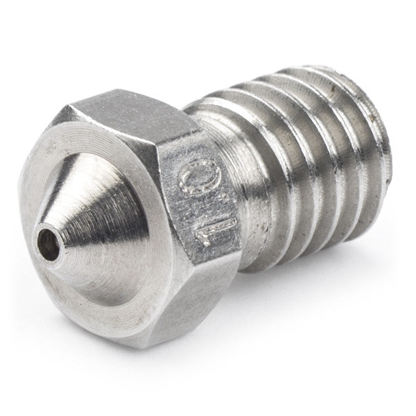 Nozzle mm | M6 compatible | mm filament | stainless steel (123-3D own brand)