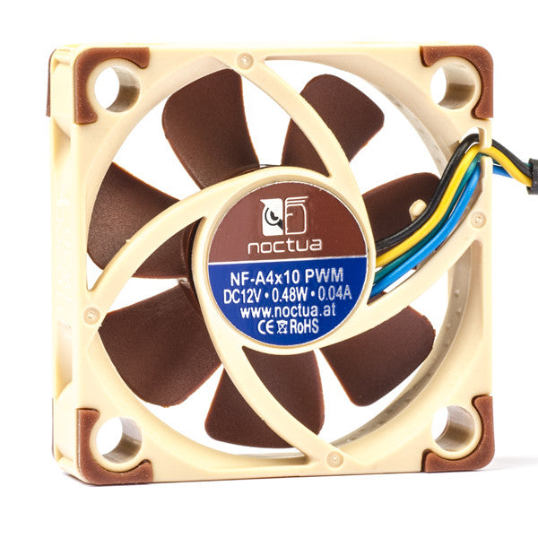 Noctua NF-A4x10 4-pin axial 12V PWM fan, 40mm x 40mm x 10mm