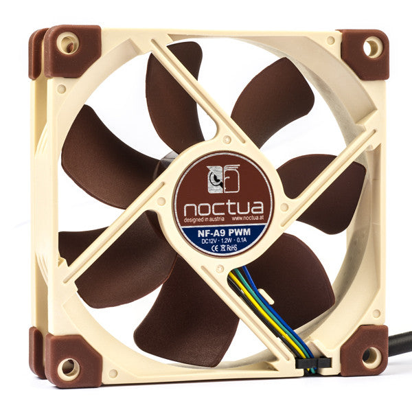 Noctua NF-A9 3-pin axial 12V PWM fan, 92mm x 92mm x 25mm