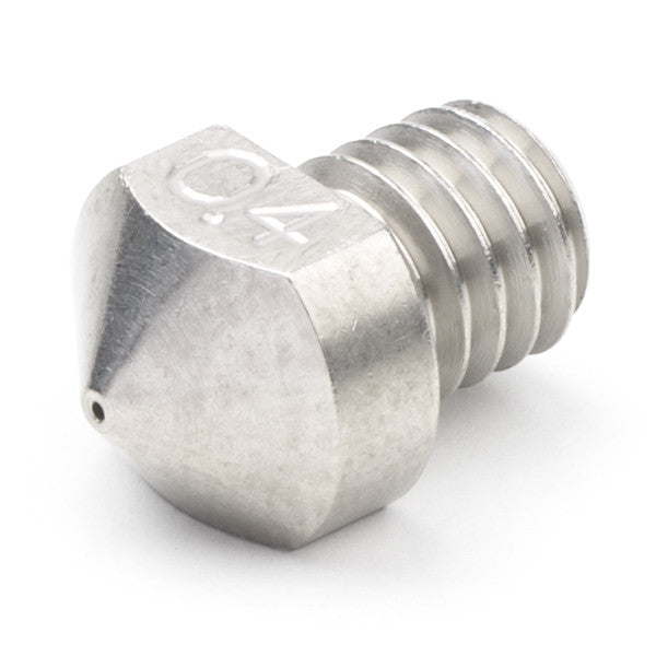 Micro Swiss brass coated nozzle for Hexagon Hotend - M6 thread