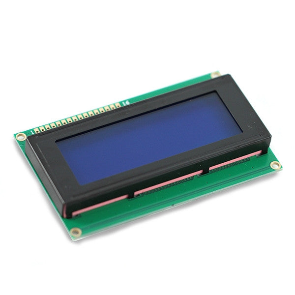 Blue/white LCD, 20 x 4