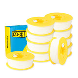 123-3D PLA Filament 1.75mm 1kg (10-pack)