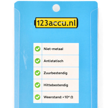 3-in-1 non-conductive anti-static tweezer set (123accu house brand)