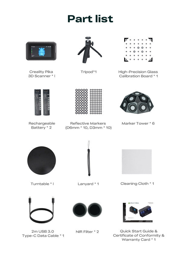 Creality 3D Pika 3D Scanner