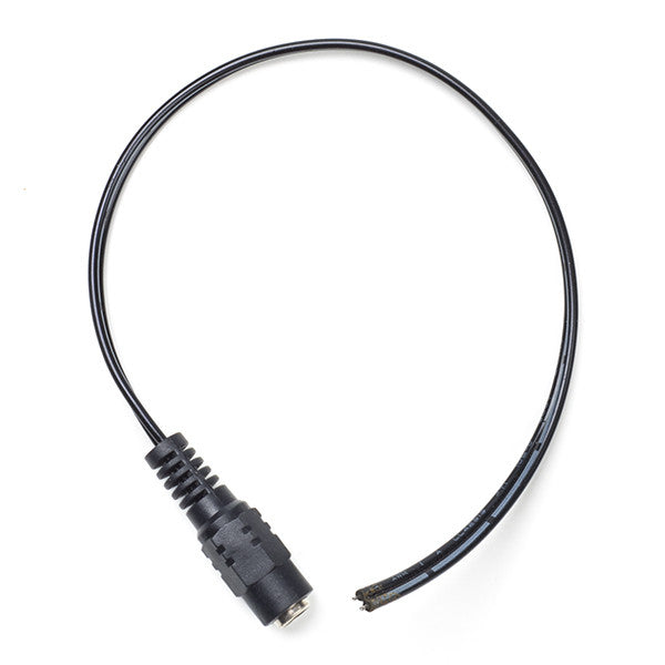 Cable with female DC connector, 20cm