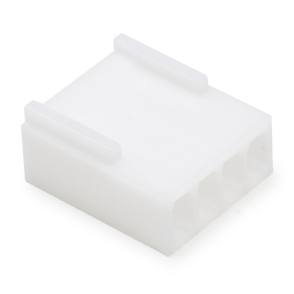4-pin female connector with cable clamps (10-pack)
