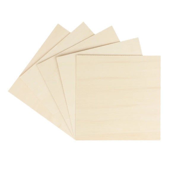 Snapmaker 2.0 A250 Linden wood plates, 200mm x 200mm (5-pack)
