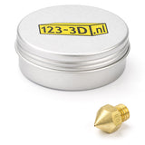 123-3D Brass MK8 nozzle 1.75