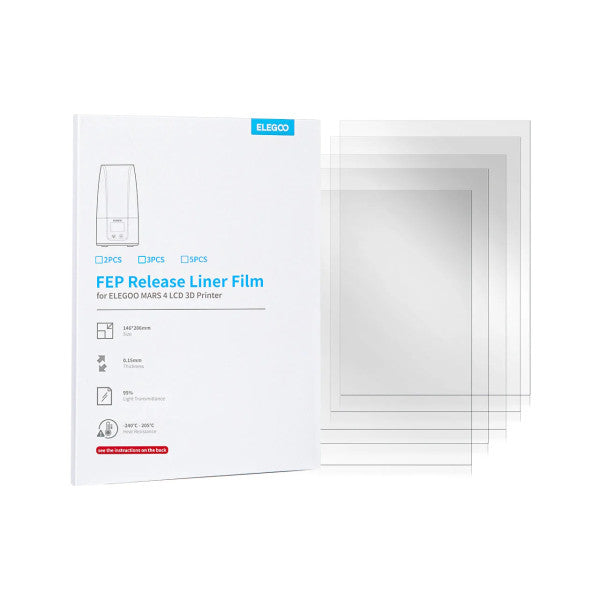 Elegoo Mars 4/4 Ultra PFA Film (5 pcs)