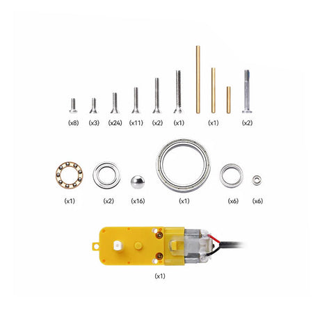 Bambu Lab Makers Supply Triple-axis Tourbillon Model Components Kit 007