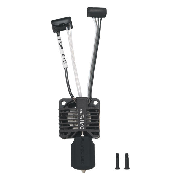 Bambu Lab X1E Complete Hotend Assembly with Hardened Steel Nozzle
