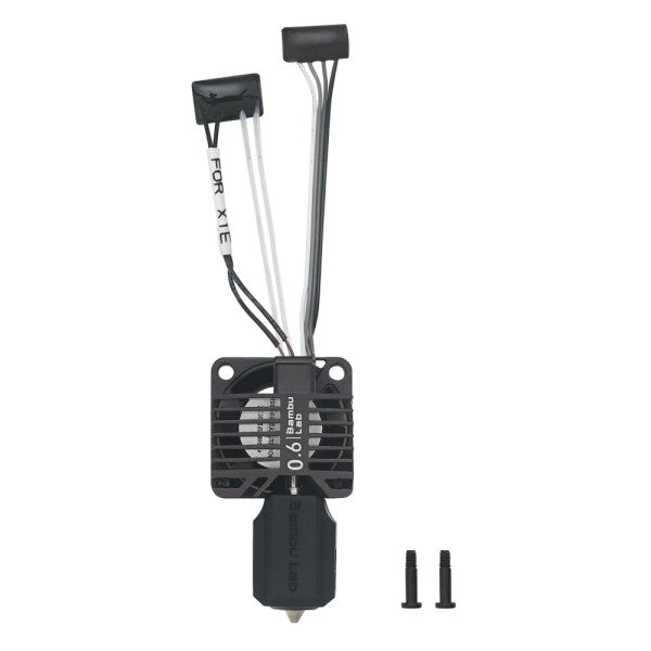 Bambu Lab X1E Complete Hotend Assembly with Hardened Steel Nozzle