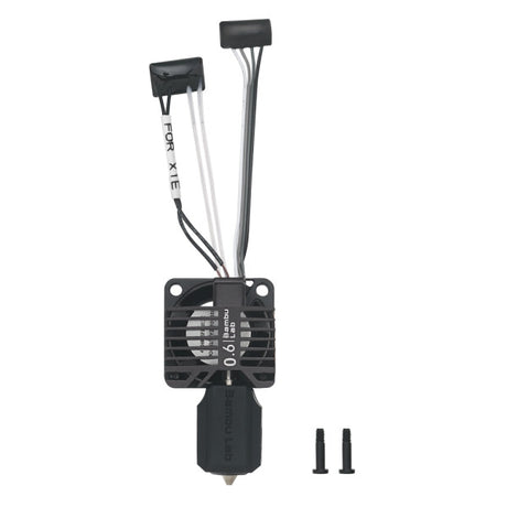 Bambu Lab X1E Complete Hotend Assembly with Hardened Steel Nozzle