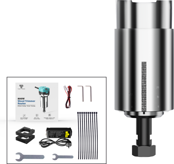 Two Trees Wood Router Kit - 30000 rpm, TTC450/TTC450 Pro
