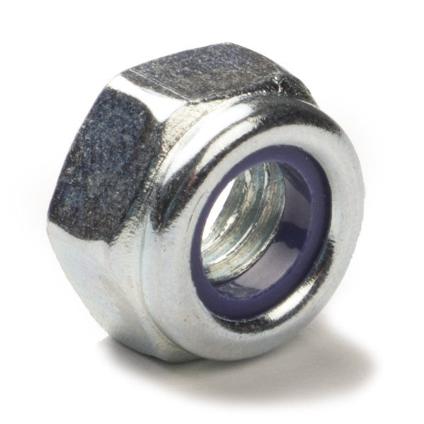 Zinc-plated lock nut