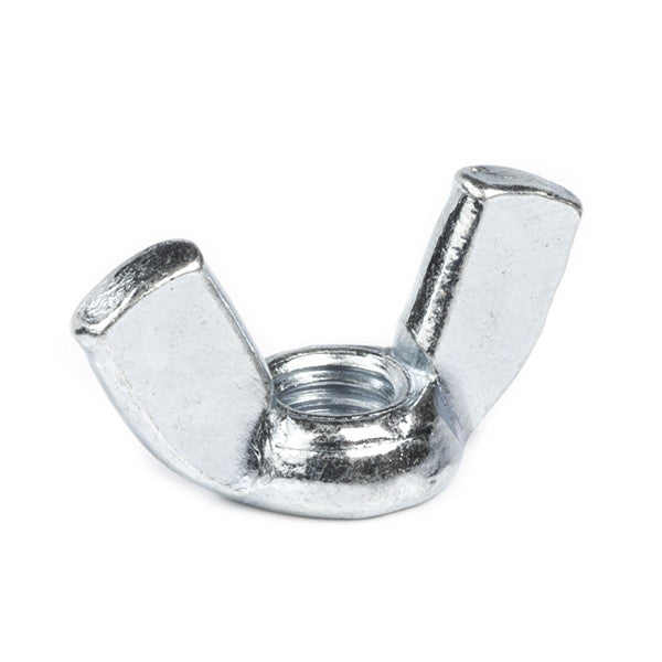 Zinc-plated wing nut