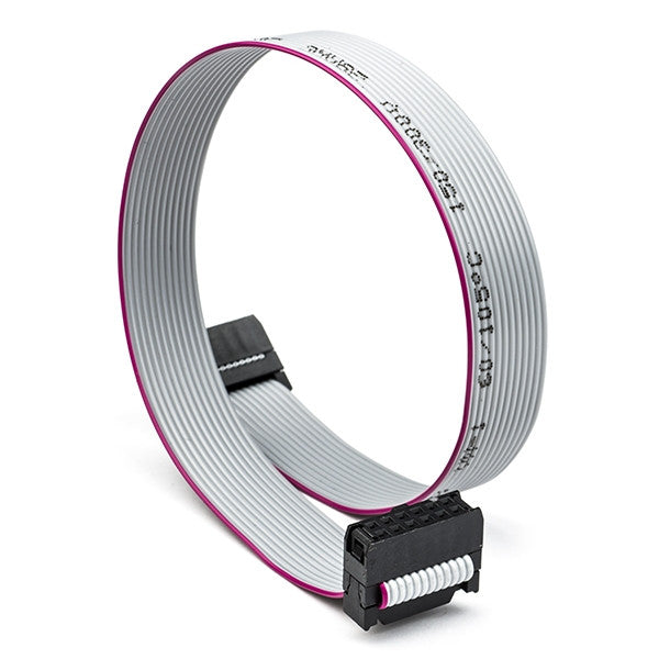Flat cable 12-pin IDC connectors, 30cm