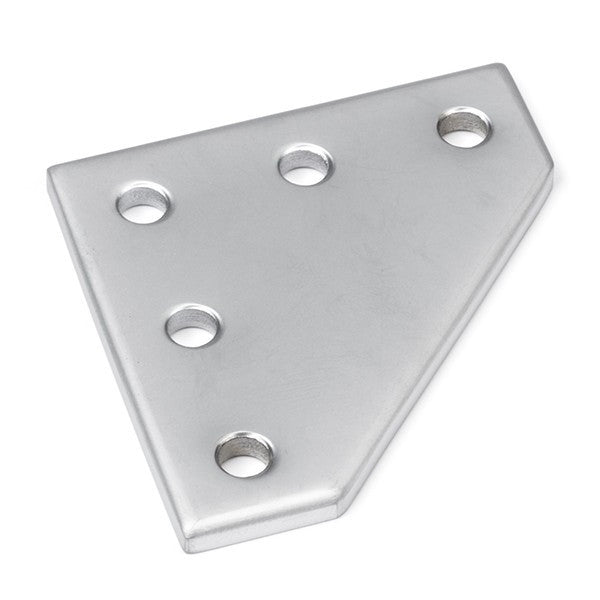 L-connection plate for aluminium 3030 extrusion profile