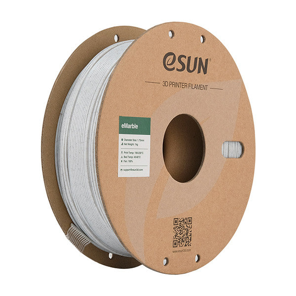 eSun eMarble PLA Filament White 1.75mm 1kg