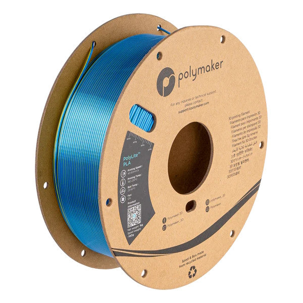 Polymaker PolyLite Dual Silk PLA Filament 1.75mm 1kg