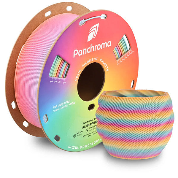 Polymaker Panchroma PLA Gradient Satin Filament Rainbow 1.75mm 1kg