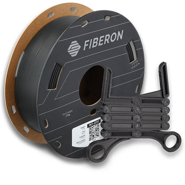 Polymaker Fiberon PET-CF17 Filament Black 1.75mm 0.5kg