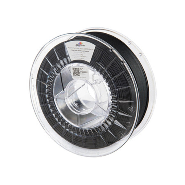 Spectrum Nylon PA6 Low Warp GF30 Filament Black 1.75mm 1kg