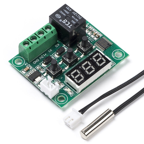 W1209 Thermostat with sensor 12V, 10A