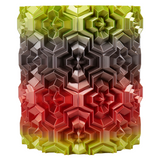 123-3D PLA Satin Rainbow Filament 1.75mm 1kg