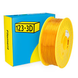 123-3D PETG Transparent Filament 1.75mm 1kg