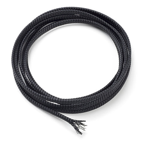 Braided sleeving 4 mm black