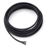 Braided sleeving 4 mm black