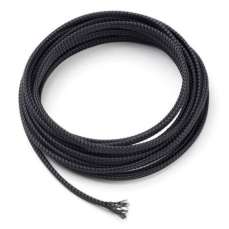 Braided sleeving 4 mm black