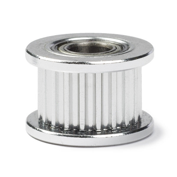 GT2 pulley with bearing, 6mm strap, 20 teeth, 5mm shaft