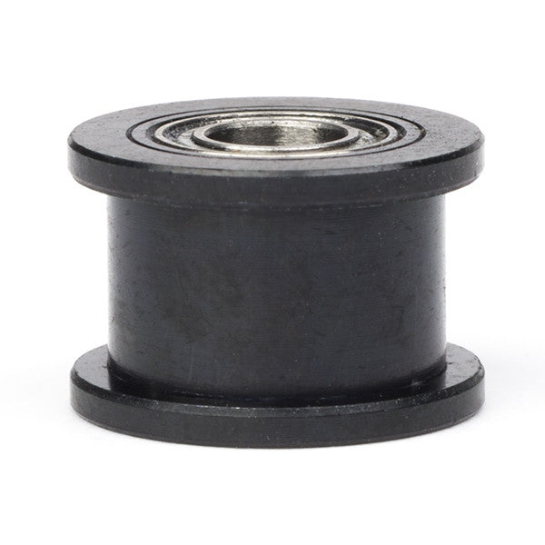Black timing belt idler pulley, 6mm belt, 5mm bore